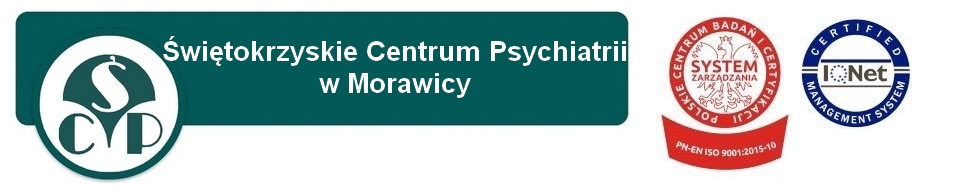 Baner Świętokrzyskiego Centrum Psychiatrii w Morawicy