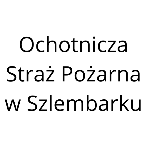 Logo Ochotniczej Straży Pożarnej w Szlembarku