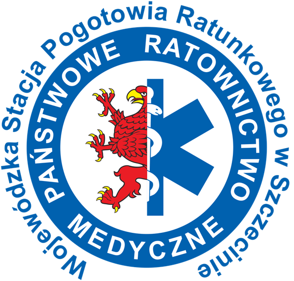 Logo Wojewódzkiej Stacji Pogotowia Ratunkowego w Szczecinie