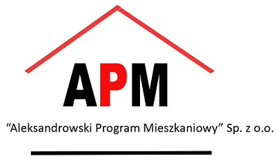 Logo Aleksandrowskiego Programu Mieszkaniowego Sp. z o. o.