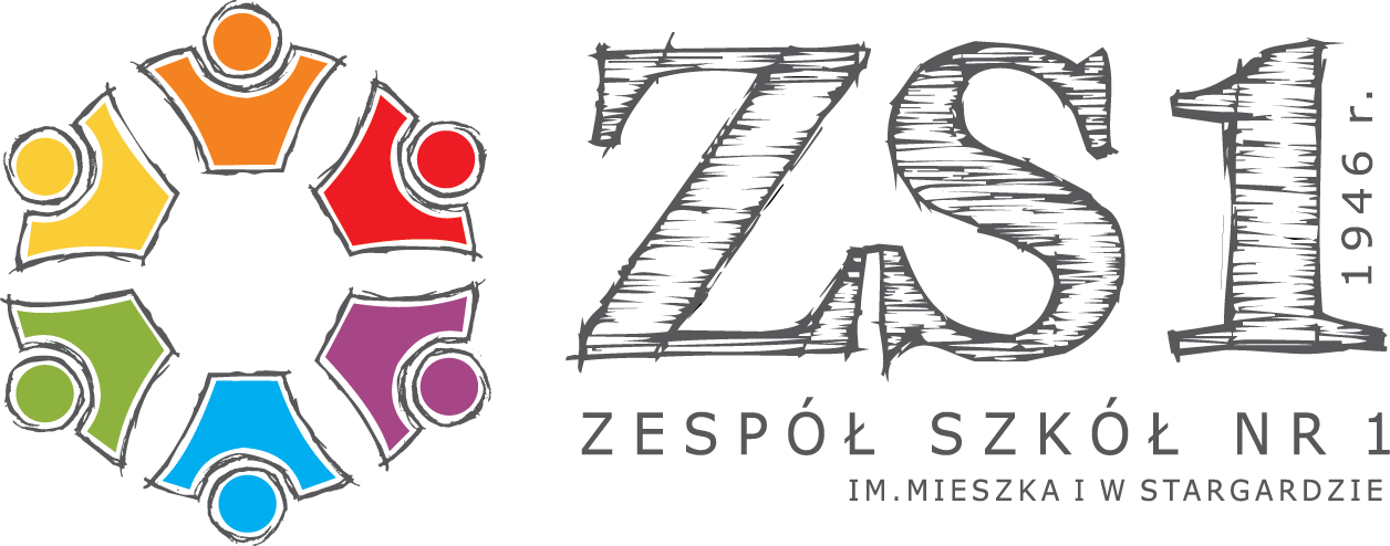 Logo Zespołu Szkół nr 1 im. Mieszka I