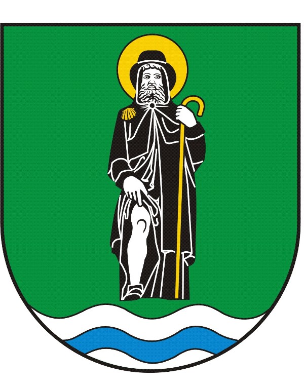 Na obrazku widnieje herb gminy Osiek.