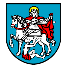 Herb Gminy Jawor przedstawia jedną tarczę w dolnej krawędzi zaokrągloną z wyobrażeniem św. Marcina na koniu, odcinającego mieczem połę płaszcza oraz siedzącego pod nim półnagiego, przepasanego czerwoną chustą żebraka, z uniesionymi ku górze rękami.