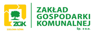 Logo Zakładu Gospodarki Komunalnej sp. z o. o. w Zielonej Górze