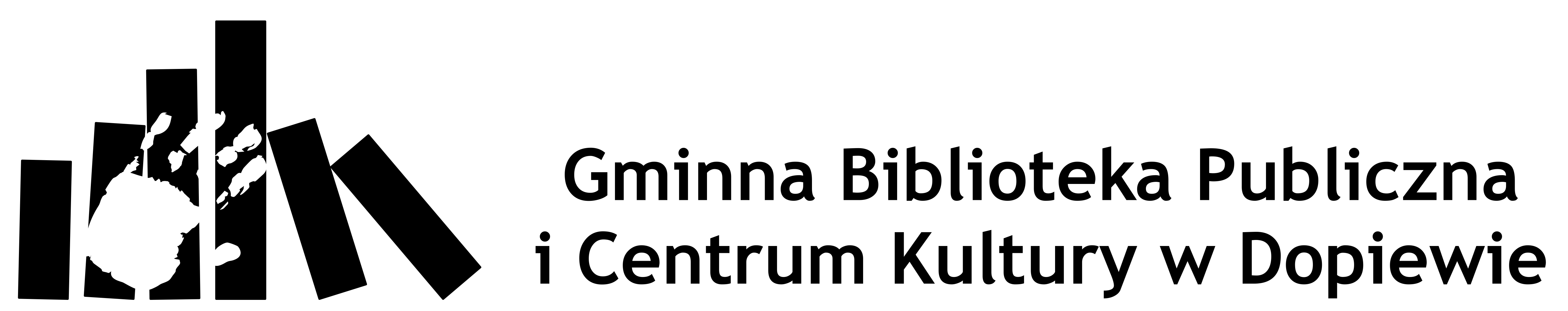 Logo Gminnej Biblioteki Publicznej i Centrum Kultury w Dopiewie