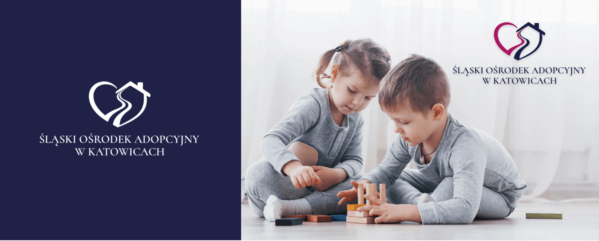 Baner Śląskiego Ośrodka Adopcyjnego