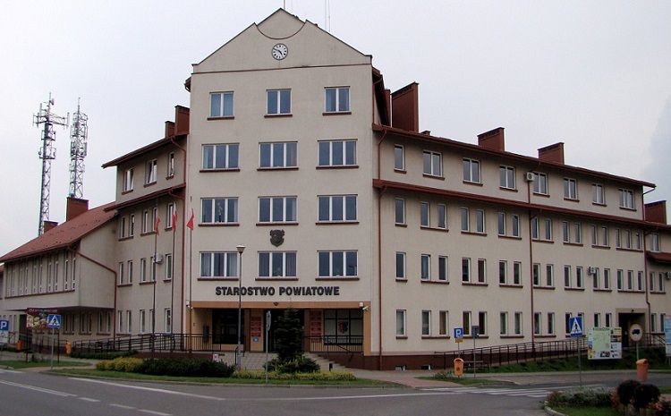Budynek Zarządu Dróg Powiatowych i Starostwa Powiatowego w Kolbuszowej