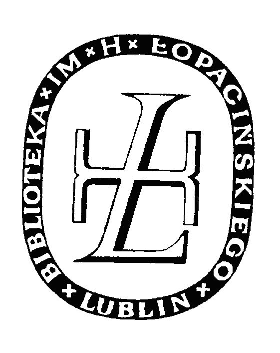 Logo Wojewódzkiej Biblioteki Publicznej im. Hieronima Łopacińskiego w Lublinie