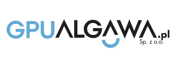 Logo Gminnego Przedsiębiorstwa Usługowego Algawa Sp. z o.o.