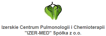 Logo Izerskiego Centrum Pulmonologii i Chemioterapii "IZER-MED" Spółka z o.o.