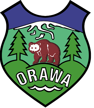 Herb gminy Jabłonka przedstawia idącego niedźwiedzia pomiędzy drzewami, na tle ciemnozielonego lasu i ośnieżonej góry (Babia Góra). U podstawy napis "Orawa" a pod nim faliste linie symbolizujące rzekę Orawa.
